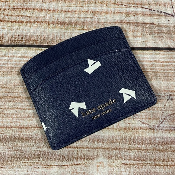 Kate Spade NWT “Spencer” Paper Boats Cardholder - Picture 2 of 10